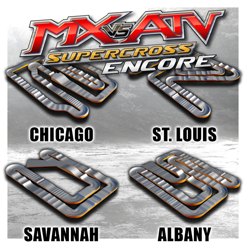 MX vs ATV Supercross Encore Edition box art for Playstation 4